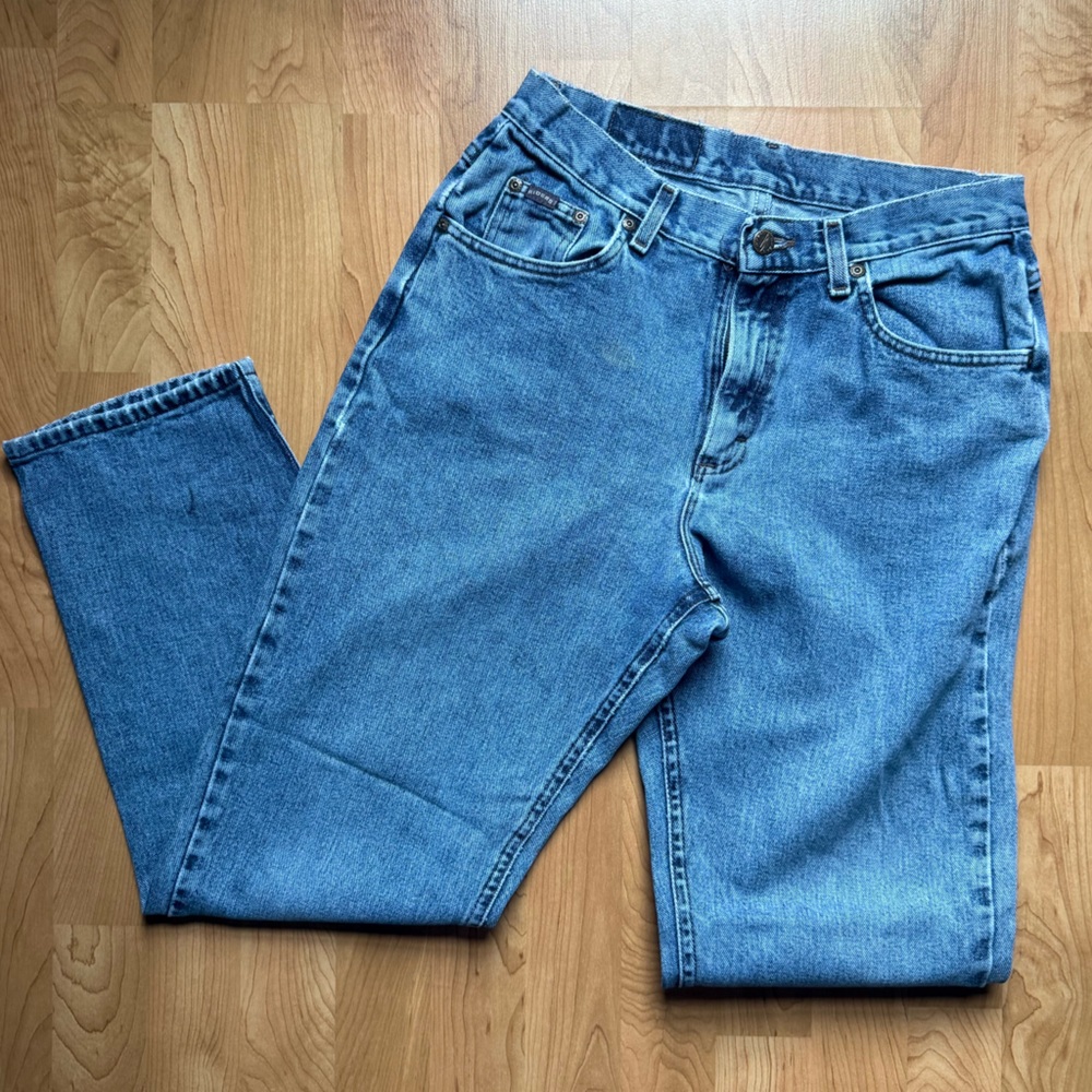 Lee Riders Vintage Stonewashed Blue Jeans
